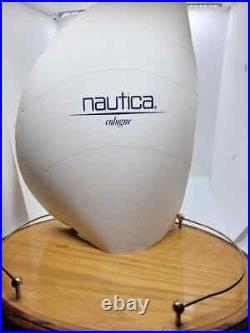 RARE Nautica Cologne display Sail Yacht Stand advertising fixture Vintage