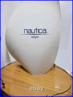RARE Nautica Cologne display Sail Yacht Stand advertising fixture Vintage