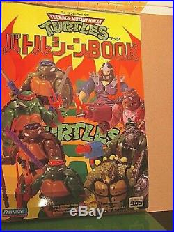 RARE TMNT 1993 Japanese Vintage Display Case Never Sell in Stores