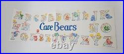 RARE Vintage Care Bears Store Display Kit Hanging Signs Posters 1987 Unused
