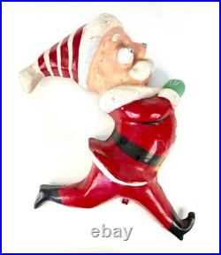 RARE Vintage Esquire Magazine Esky Santa Claus Christmas Advertising Display