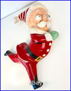 RARE Vintage Esquire Magazine Esky Santa Claus Christmas Advertising Display