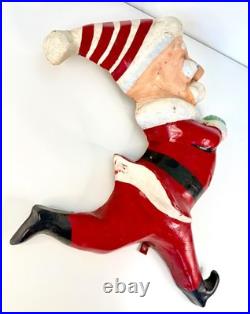 RARE Vintage Esquire Magazine Esky Santa Claus Christmas Advertising Display