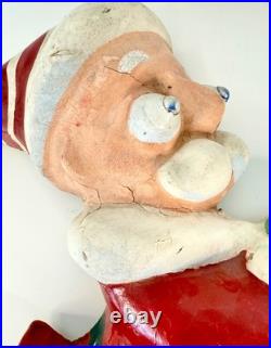 RARE Vintage Esquire Magazine Esky Santa Claus Christmas Advertising Display