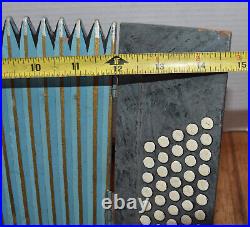 RARE Vintage Hohner Accordian Fold Out Countertop Store Display Advertising SIGN