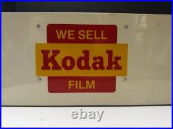 RARE Vintage Kodak Metal Film & Print Processing File Display Box