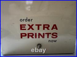RARE Vintage Kodak Metal Film & Print Processing File Display Box
