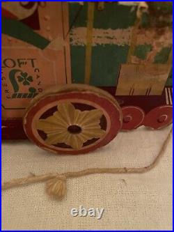 RARE Vintage LOFT Fresh Candy Company Candyland Express Toy Train Working Wheels