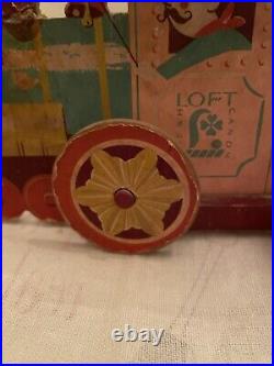 RARE Vintage LOFT Fresh Candy Company Candyland Express Toy Train Working Wheels