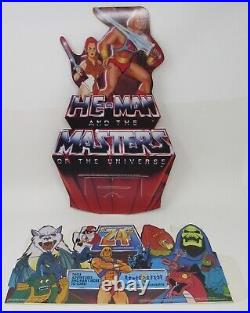 RARE Vintage NEW-OLD-STOCK 1985 He-Man Masters of the Universe Store Display VHS