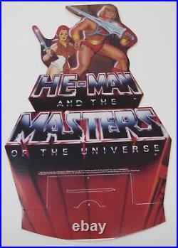 RARE Vintage NEW-OLD-STOCK 1985 He-Man Masters of the Universe Store Display VHS