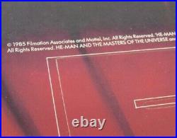 RARE Vintage NEW-OLD-STOCK 1985 He-Man Masters of the Universe Store Display VHS