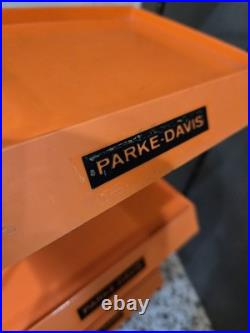 RARE Vintage Parke-Davis 3-Tier Pharmesutical Countertop Promotional Display