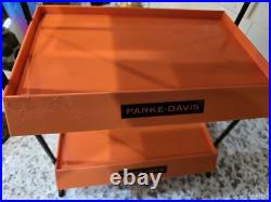 RARE Vintage Parke-Davis 3-Tier Pharmesutical Countertop Promotional Display