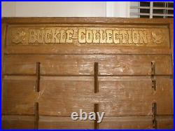 RARE Vintage The Great American Buckle Collection Store Display 14 x 22