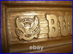 RARE Vintage The Great American Buckle Collection Store Display 14 x 22