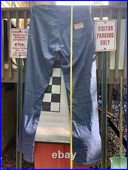 RARE Wrangler VINTAGE Blue Denim Jeans Store Display Giant HUGE 66 W 63 Inseam