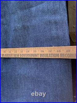 RARE Wrangler VINTAGE Blue Denim Jeans Store Display Giant HUGE 66 W 63 Inseam