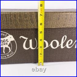 Rare 1930s DETMER WOOLENS Store Display Salesman Box Case US Capitol 27.5 Vtg