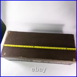 Rare 1930s DETMER WOOLENS Store Display Salesman Box Case US Capitol 27.5 Vtg