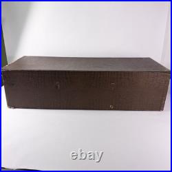 Rare 1930s DETMER WOOLENS Store Display Salesman Box Case US Capitol 27.5 Vtg