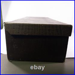 Rare 1930s DETMER WOOLENS Store Display Salesman Box Case US Capitol 27.5 Vtg