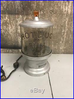 Rare 20s 30s Hot Dog Countertop Country Store Mabey Display Warmer Antique Vtg
