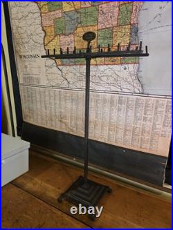 Rare Find Neck Tie Vintage Superba Cravats Display Stand Store Advertising 40's