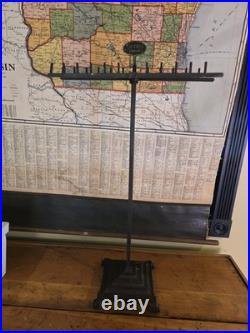 Rare Find Neck Tie Vintage Superba Cravats Display Stand Store Advertising 40's