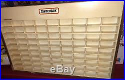 Rare Large Vintage Matchbox Store Display Case Large! Original 1970's or 80's
