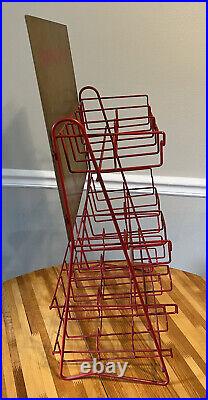 Rare Record Store Display CAPITOL The Music Tape Cassette Rack/Holder Vintage