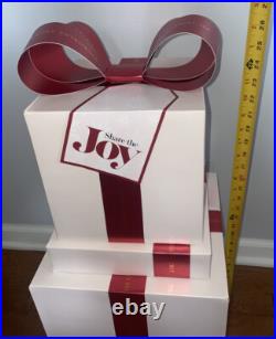 Rare Victoria's Secret PINK Store Display Prop SIGN Collectible Gift Box Vintage