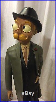 Rare Vintage 1940's Esky The Esquire Man Mascot Store Display -24 Tall