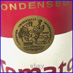 Rare Vintage 1950's Campbell's Tomato soup Santa Hand Cardboard Store Display