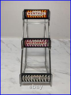 Rare Vintage 1950s Beech-Nut Cough Drops Counter Top Store Display 3 Flavors 8