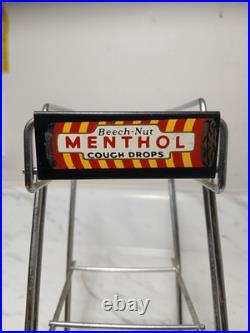 Rare Vintage 1950s Beech-Nut Cough Drops Counter Top Store Display 3 Flavors 8