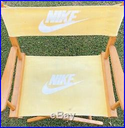 Rare Vintage 1980s Nike Directors Chair Store Display
