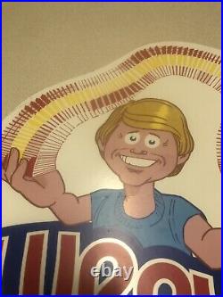 Rare! Vintage 1981 FLURRY FUN Slinky Type Advertising Sign Concept Engineering