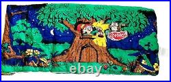 Rare Vintage 1984 Keebler Elves Cookie Elf Treehouse Sleeping Bag 30 x 60 NOS