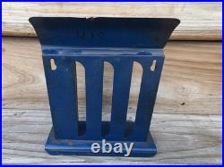 Rare Vintage Antique Littelfuse Metal Countertop Display Automotive Fuse Rack