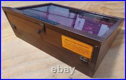 Rare Vintage Buck Knives Countertop Display Wood Case General Store Advertising