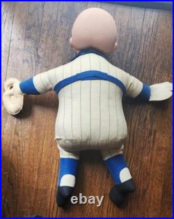 Rare Vintage Huge Mr Magoo 30 Store Display Cloth Baseball Player With Hat