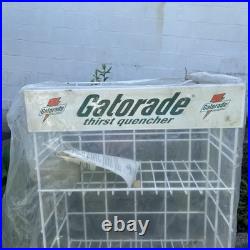 Rare Vintage NOS Gatorade Powder Wire Rack Store Display Advertising Walmart