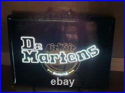 Rare Vintage Neon Light Doc Dr. Martens Store Display Sign Fixture 25 X 19