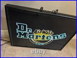 Rare Vintage Neon Light Doc Dr. Martens Store Display Sign Fixture 25 X 19 Rare Vintage Neon Light Doc Dr. Martens Store Display Sign Fixture 25 X 19