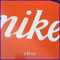Rare Vintage Nike Orange Bubble Display Store Bench 90s