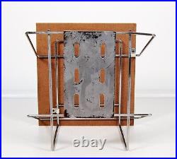 Rare Vintage Playboy Magazine Wood & Metal Wall Mount Store Display Rack