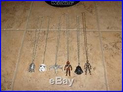 Rare! Vintage STAR WARS 1977 Necklace Store Display with Necklaces. Stunning