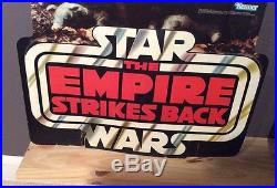 Rare Vintage Star Wars Kenner Yoda Vacuform STORE DISPLAY Rare 3d htf 1981 ESB