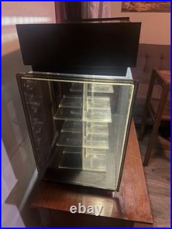 Rare Vintage Timex Electric Watch Display Case Lighted Mechanical Revolving